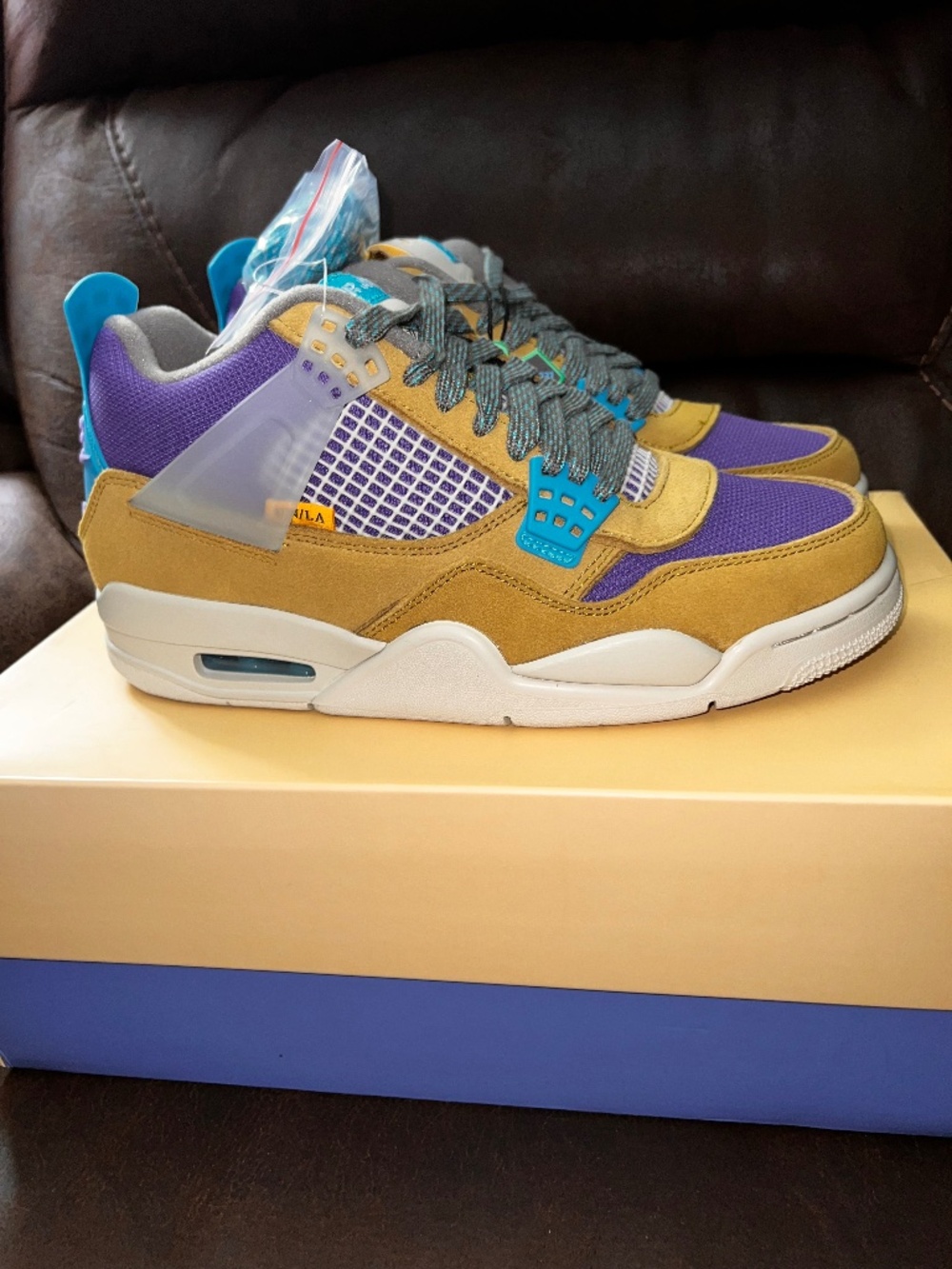 Jordan 4 Union Desert Moss